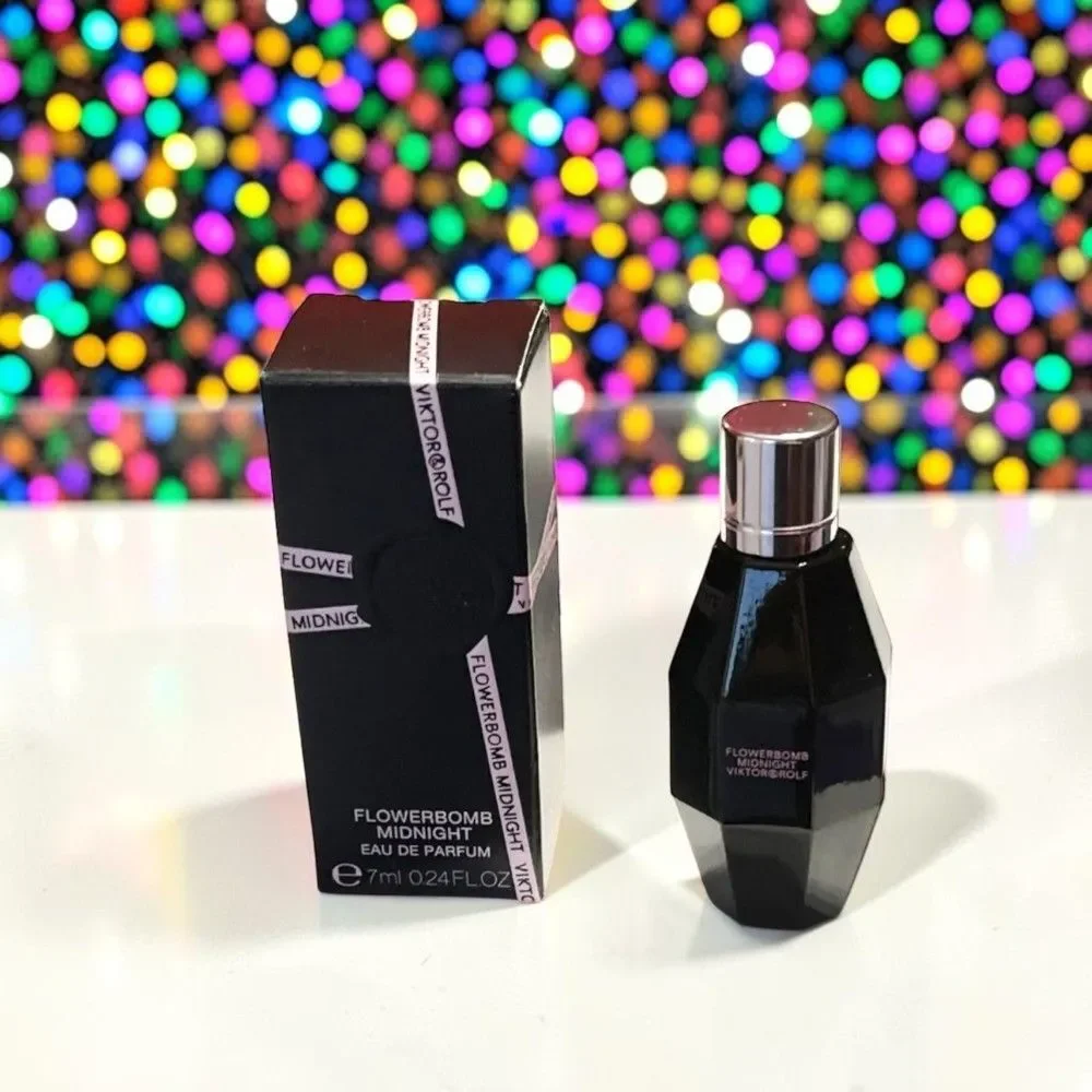 LOT OF 2 VIKTOR & ROLF FLOWERBOMB MIDNIGHT EDP 0.24oz/ 7ml Brand New In Box